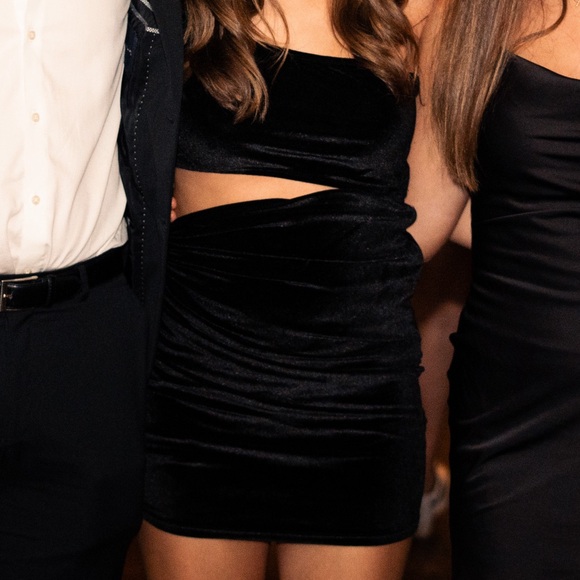 Princess Polly REX MINI DRESS BLACK - Picture 2 of 3